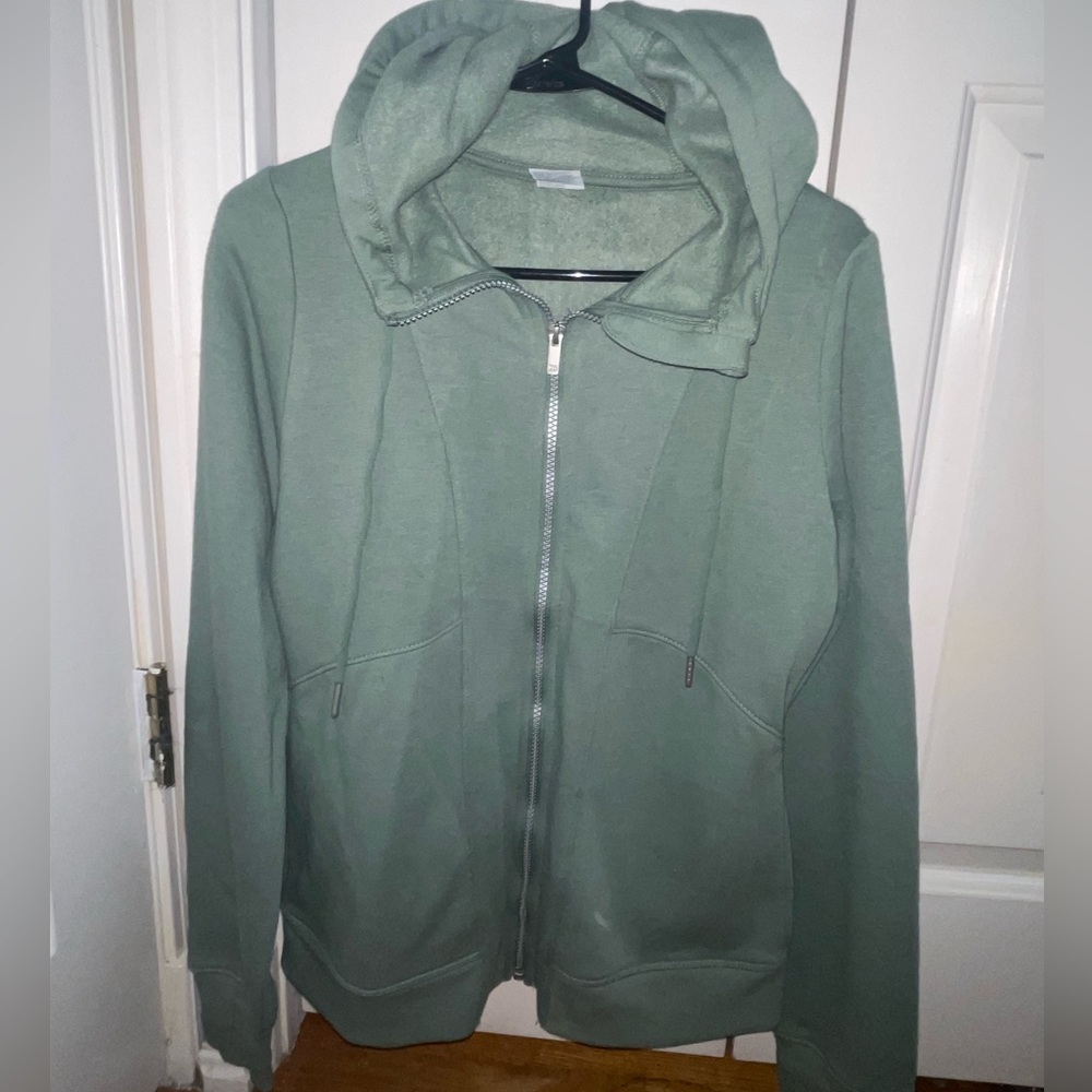 All in Motion Green Zip-Up Hoodie